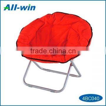 outdoor high-quality foldable polyester camping moon chair