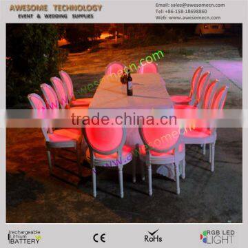 Battery Powered Light up Lounge Armless Ghost Chair photo-2