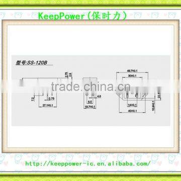 AC Pin Code Word Power Outlet Terminal Electric Cooker Electric Car Plug Socket SS-120B photo-2