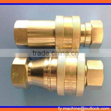 ISO 7241-1B Medium Pressure High Performance Brass Double Male Dressing Engine Coupling photo-6