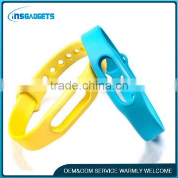 Silicone smart bracelet belt