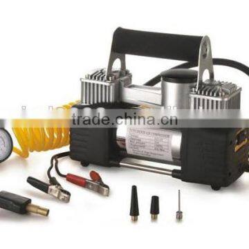 TWO CYLINDER PORTABLE METAL AIR COMPRESSOR,MINI AIR COMPRESSOR