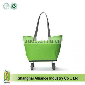 Wheeled Folding Grocery Shopping Trolley Bag photo-5