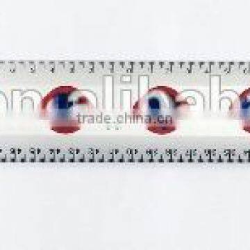 five vials level spirit level with scale aluminium level ruler