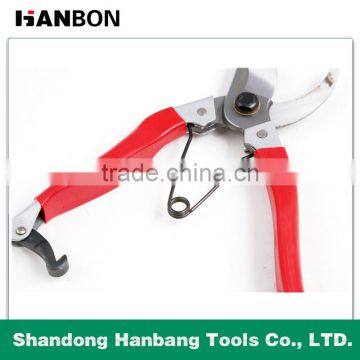 8" CR-V Material Garden Pruner With Red Color Handle photo-2