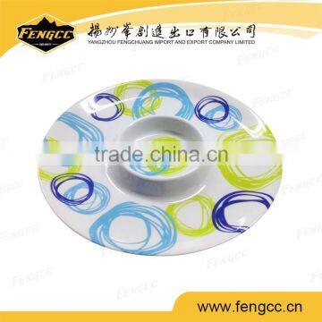 Melamine Regular Partition Fruit Plate photo-3