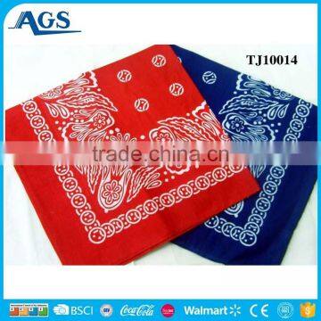 Custom Design Printed Square Bandana, Cotton Cheap Bandana,Paisley Bandana photo-6