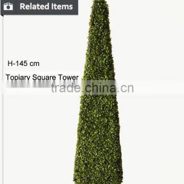 OEM Artificial Boxwood Classical Topiary Combination Landscape Garden Decoration photo-3