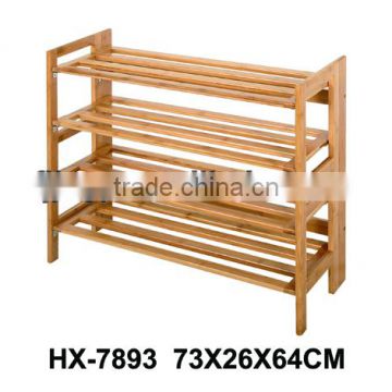 China 2015 Hot sell bamboo waterproof shoe rack, cheap shoe rack with New Design