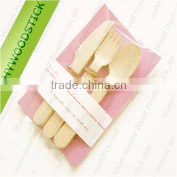 Biodegradable Disposable Wooden Cutlery ,Disposable Bamboo Cutlery photo-2