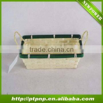 New Wholesale natural bamboo basket