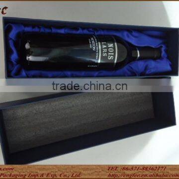 Single bottle cardboard wine glass box