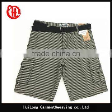 Soft Canvas Polyester 10% Cotton Pants Mens Cargo Shorts photo-5