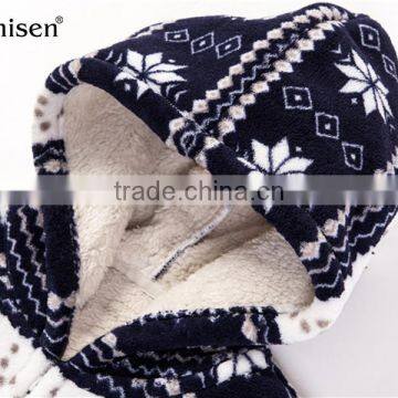 Chinese Wholesale Cheap Printed Fleece Women Jacket photo-3