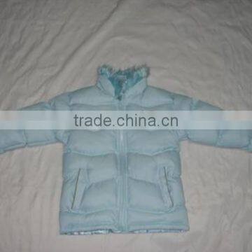 Girls' Padding Jacket In Stock photo-3