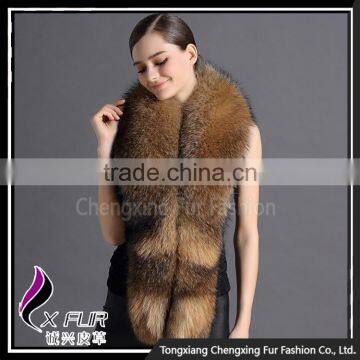 CX-B-52 New Style Excellent Raccoon Fur Scarf And Shawl Wholesale photo-2