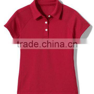 Simple Kid Polo T-Shirt 95% Cotton 5% Elastane Red T shirt