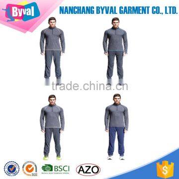 100%Polyester Heather Grey Shirts Heather Grey Long Sleeve Shirts for Man photo-6