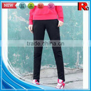China Best Products for Import Cotton Plain Wholesale Women Slim Fit Gym Custom Jogger Sweatpants Blank photo-4