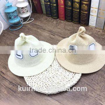 Cute Style Monster Funny Kids Sunhat Child Boy and Girls Outdoor Straw Hat Caps photo-4