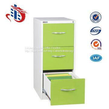 China Manufacturer 3 Drawers Office Steel Filing Cabinet photo-5