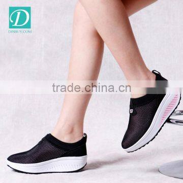 High Level Breathable Net Cloth Women Shoes