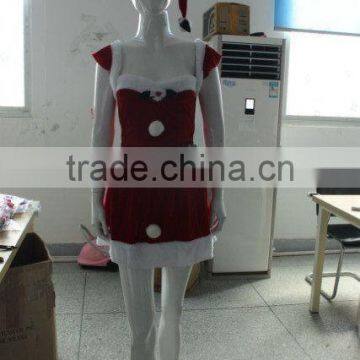 walson clothes apparel Sexy Santa Costume DELUXE Mrs Christmas Outfit Fancy Dress