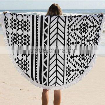 150CM Round Beach Towel With Tassels