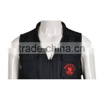 2016 Wholesale High Quality CVC Cotton Work Vests photo-5
