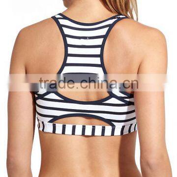 Wholesale Women Dry Fit Padded Sportswear Gym Workout Yoga Bra
