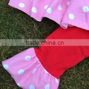 2016 Valentine's Day Design Girls Outfitskids Clothing Long Sleeves Pant Suit Heart Top Red Pant Girls With Accessories photo-4