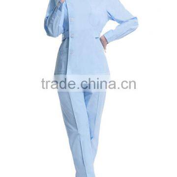 Custom Long Sleeve Medical Uniform Nurse Hospital Uniform photo-2
