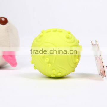 Colorful Bite Resistant Ruber Dog Tooth Cleaning Ball Toy, Dog Chewing Ball photo-6