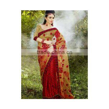 Attractive Party Wear Sarees SKU#17501