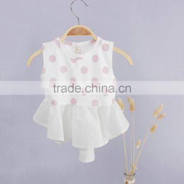 Wholesale Summer Cotton Printing Baby Girl Shirt Dress photo-3
