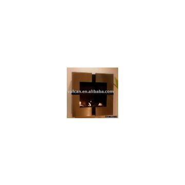 Wall mount Alcohol Flueless Fireplace