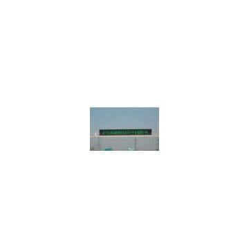 Outdoor P10 Single Color LED Traffic Signals for Railway Station 1R 16080 10000 (dot/m2)