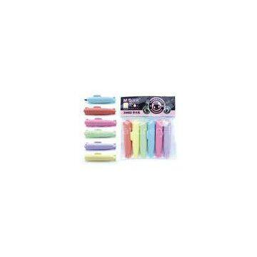 Lovely Boat Mini Highlighter Marker Pen Set With Translucent Barrel For School