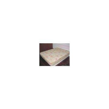 printed microfibre mattress topper filled with polyester