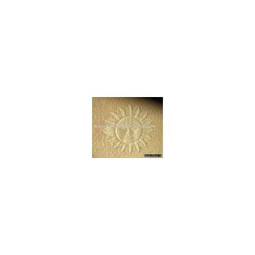 Yellow Sandstone Wall Hanging (Sun)