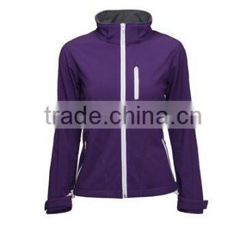 Voilet Waterproof Soft shell Jacket