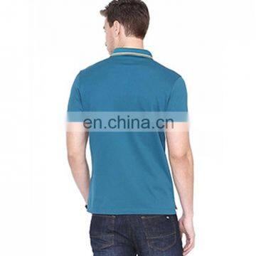 Men's Short Sleeve Turn-down Collar High Quality Golf T-shirt photo-2