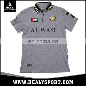 Fashional Custom Printed UAE Flag National Day Football Club Polo Shirt