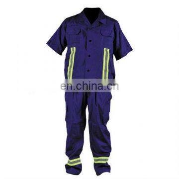 Hi-vis Safety Reflective Coverall,made of 100% Cotton