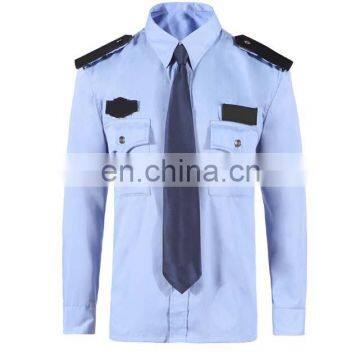 CVC Breathable Fabric of Guards Security Shirt With Long Sleeves photo-2