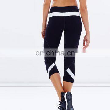 Black White Crotch Run Tight Wholesale Women Leggings Tights photo-3