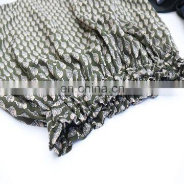 Women Fashion Popular Knee Length Animal Print A Line Round Skirt photo-6