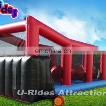 inflatable wipeout chanllenge sport game adult inflatable obstacle