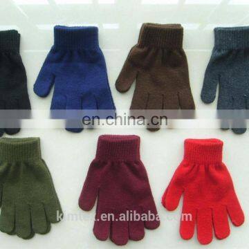 Promotional cheap knit gloves one size fits all