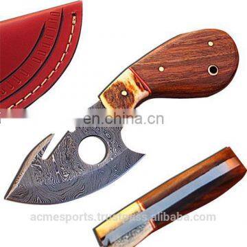 Damascus knifes - Damascus Steel Fixed Blade Stock Knives